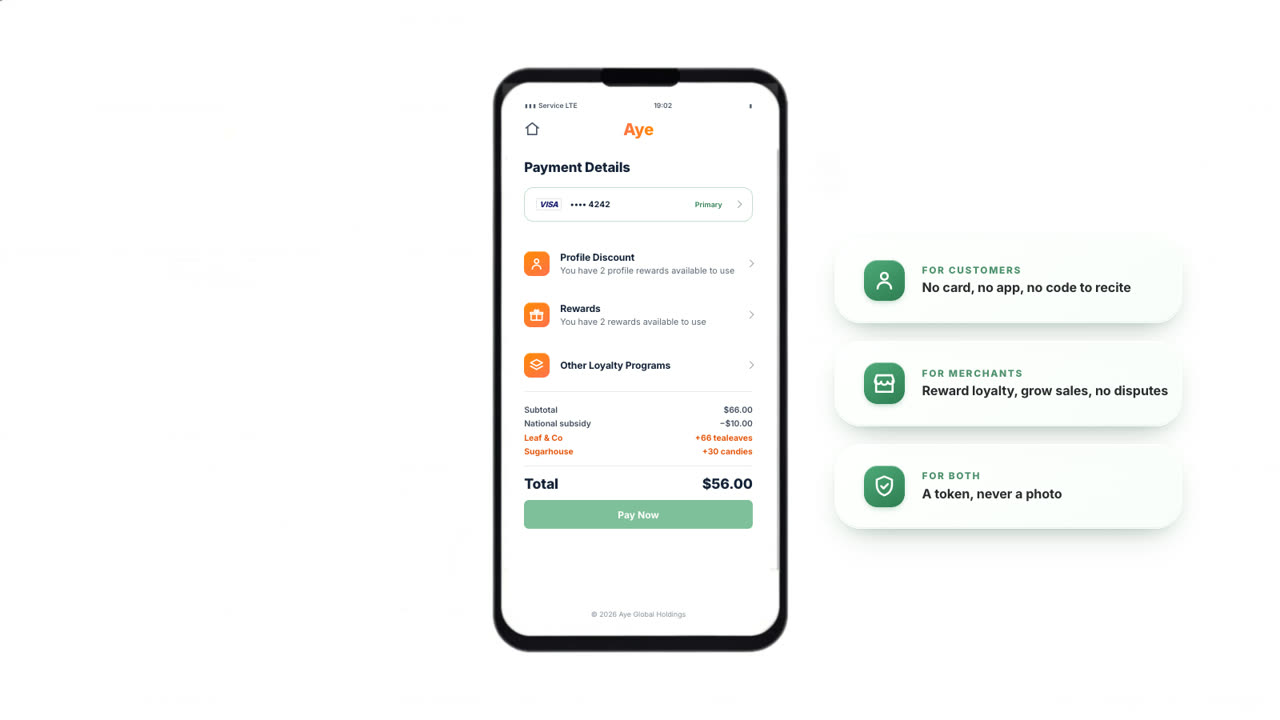 The payment sheet with every reward already applied